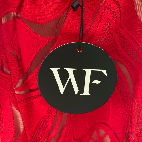 STOLEN HEART mini dress homecoming prom cocktail HOLIDAY VALENTINES RED love - Picture 6 of 7